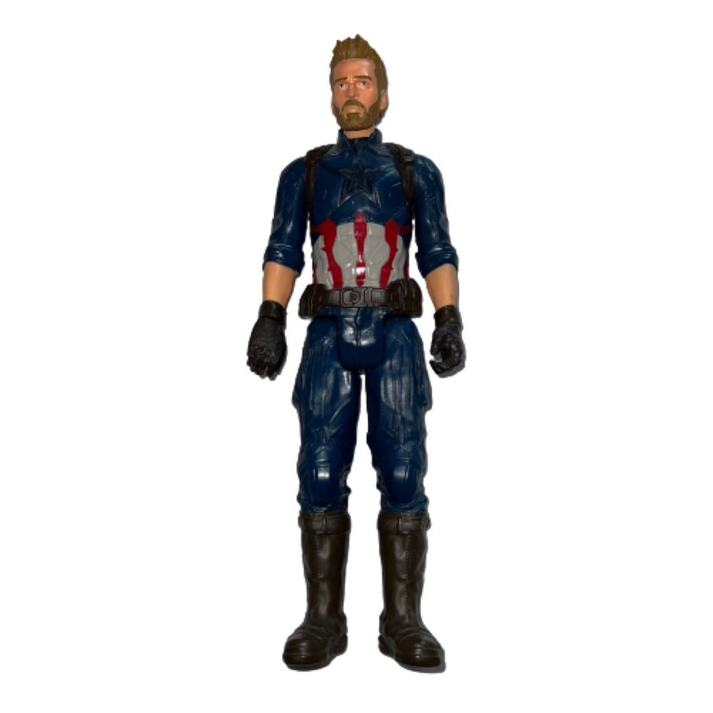 Marvel Avengers Infinity War Titan Hero Series Captain America 12" Action Figure